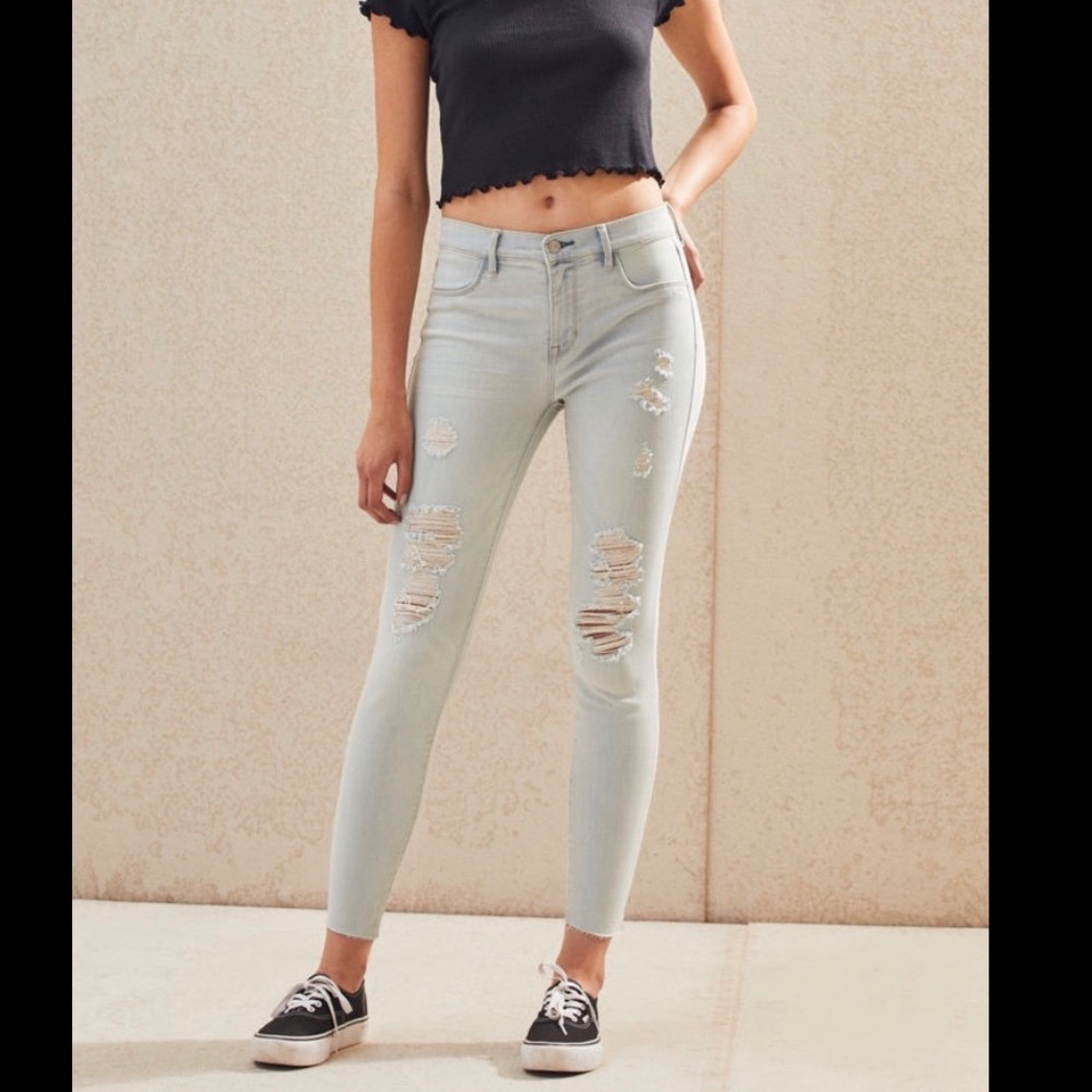 Pacsun perfect fit coastal blue jegging - K